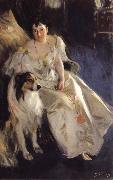 Anders Zorn Mrs Bacon Germany oil painting artist
